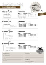 Lade das Bild in den Galerie-Viewer, Blumen-Anstecker mit Doppel Magnet