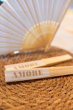 Lade das Bild in den Galerie-Viewer, Hochzeits Fächer weiss