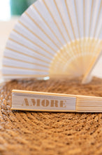 Lade das Bild in den Galerie-Viewer, Hochzeits Fächer weiss