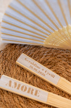 Lade das Bild in den Galerie-Viewer, Hochzeits Fächer weiss