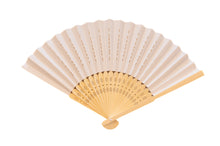 Lade das Bild in den Galerie-Viewer, Hochzeits Fächer weiss