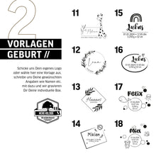 Lade das Bild in den Galerie-Viewer, Holzgeschenkbox OHNE USB Fach