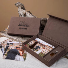 Lade das Bild in den Galerie-Viewer, Samtstoff  FotoBox
