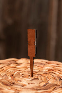 Blumen-Anstecker mit Doppel Magnet