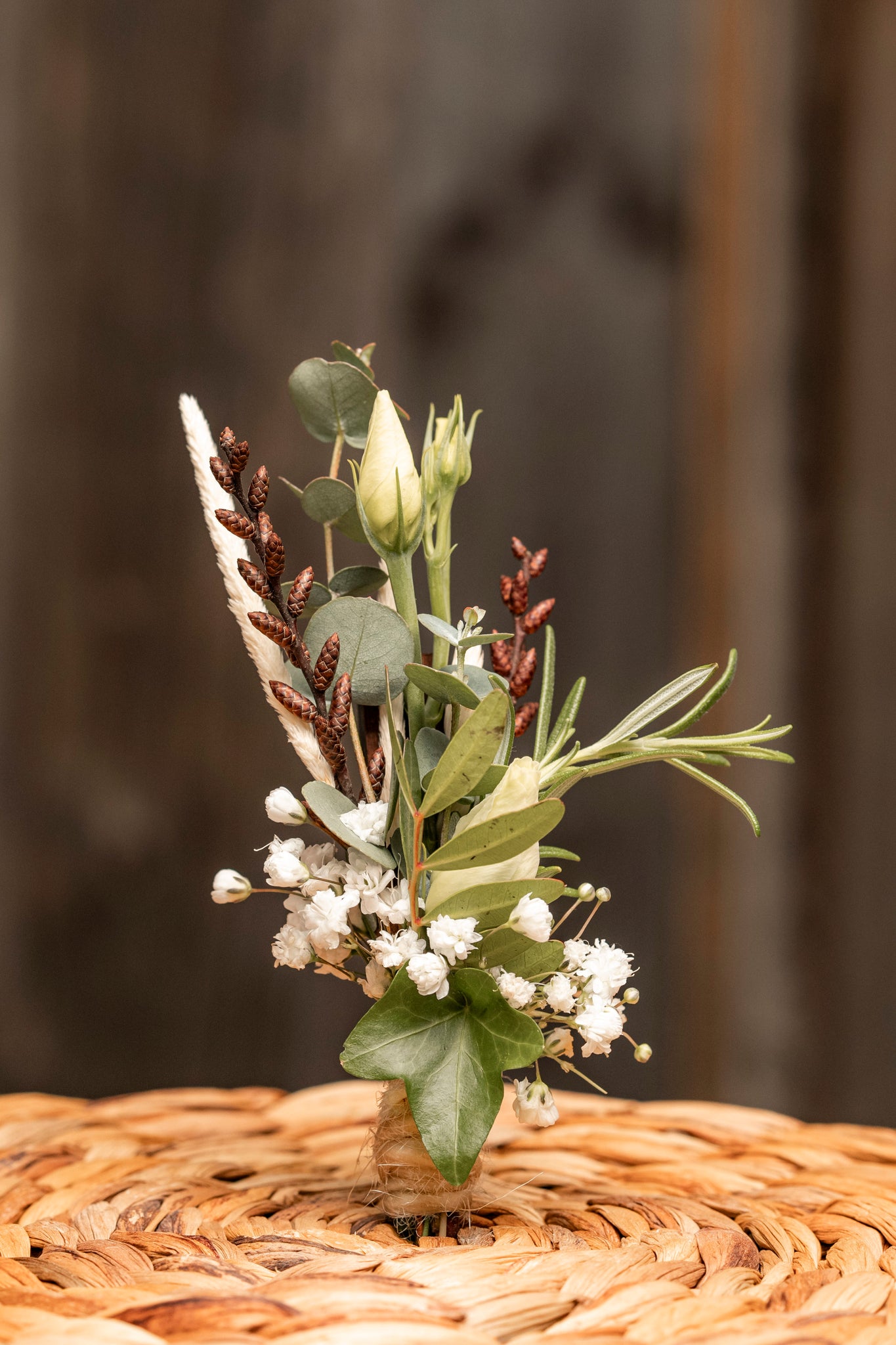 Kennenlern-Paket Blumen-Anstecker mit Doppel Magnet – Meine Holzbox