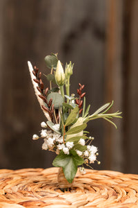 Blumen-Anstecker mit Doppel Magnet