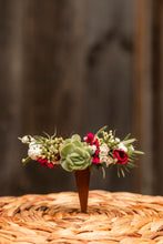 Lade das Bild in den Galerie-Viewer, Blumen-Anstecker mit Doppel Magnet
