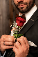 Lade das Bild in den Galerie-Viewer, Blumen-Anstecker mit Doppel Magnet
